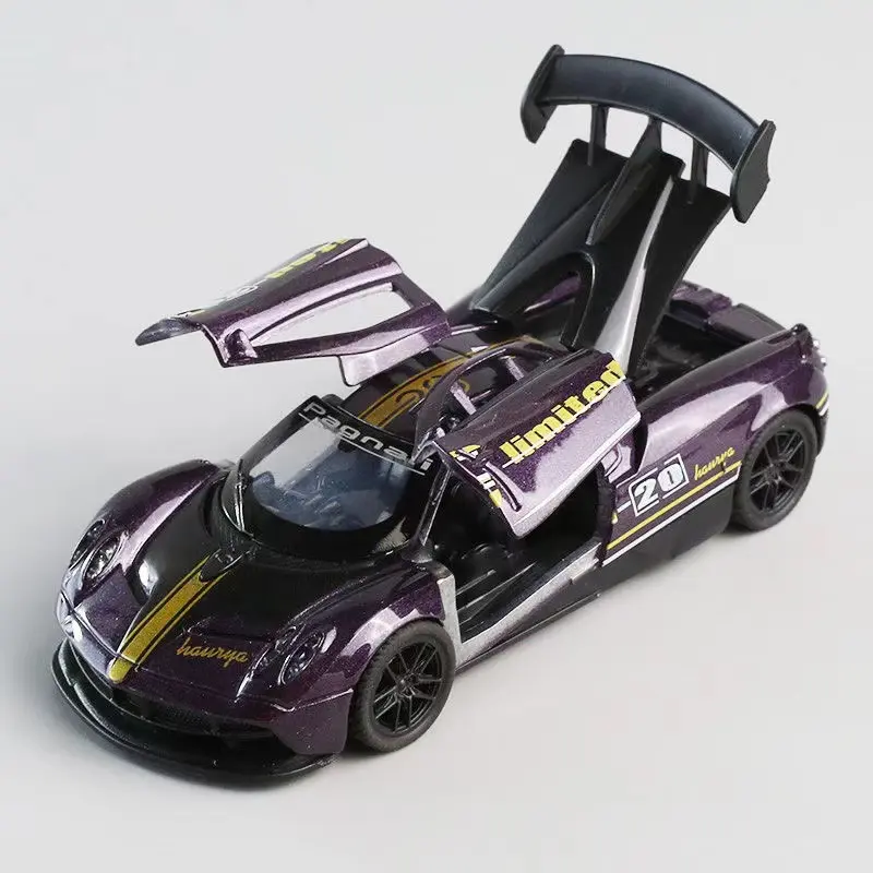 Pagani Alloy Car Model Ferrari Sports Car Children Metal Car Open Door Toy Car Model Car，polly pocket car，toys for kids，toys for  boys，drift car remote mini，customizable car toys，car for kids，car toys for kid，polly pocket car。 big  motor remote  car