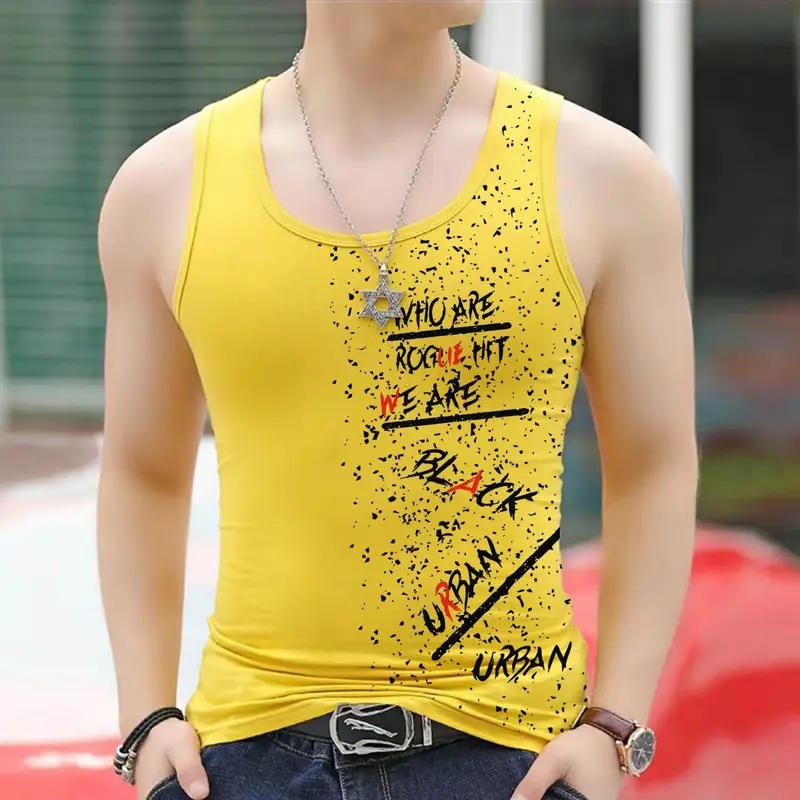 Bisa Cod Seluruh Indonesia/Atasan Saja/Singlet Black Urban - Singlet Murah 2