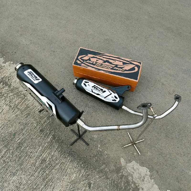 Knalpot racing moncong kenochi Cover RCM JAVA RACING SARFUL SARTENG SARBOR Beat Vario 125 150 new/old aerox nmax mio Scoopy all matik dll 2
