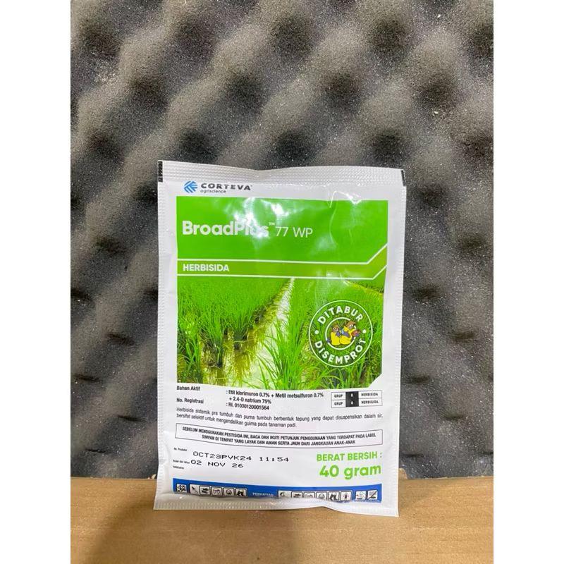 Broadplus 77 WP isi 40gr/Herbisida/ pengendali gulma pada tanaman padi