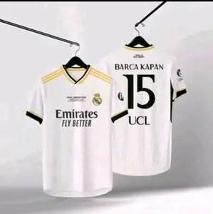 JERSEY REAL MADRID  SPESIAL EDITION BARCA KAPAN 15 UCL FULLPRINTING