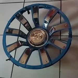 Wildop Spider AJ plat Kendaraan Ban Car Tire 2pcs Bahan CROM Kualitas Baik untuk Truck Belakang Ring 16 Dobel