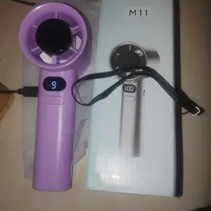 COD Kipas Angin Portable Mini USB Turbo High Speed 16500RPM | LED Digital Display 120 Gear Angin Kencang