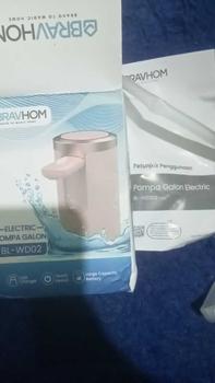 Product Review of (COD)Bravhom Pompa Galon Electric Dapat Dilipat USB Dispenser Portable Galon Air Elektrik from F**a B** 3