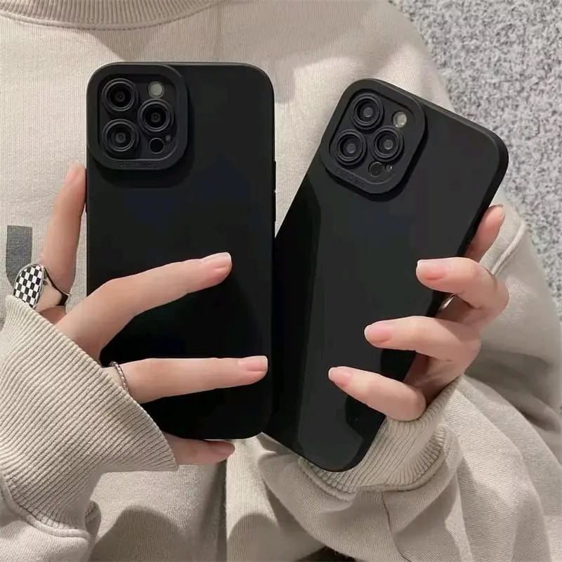 Softcase Pro Camera Black Hitam For Pco m6 4g m6 pro 4g m5 m5s m4 pro 4g m3 m3 pro 5g Liquid Silikon Casing Macaron