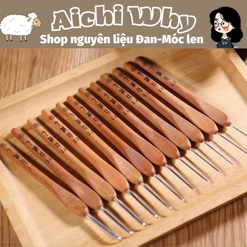 Kim móc Thất Châm Phường - Kim móc len chuyên dụng bằng thép không gỉ Kim Tuyến