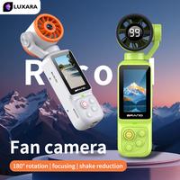 Gambar LUXARA Kipas Angin Genggam Kamera Aksi Camera Vlog Mini HD 180° Rotasi Anti Guncang Layar Besar 100 Level Angin Action Camera Portable untuk TikTok Sepeda Motor Traveling & Outdoor LK-035 - Hitam, +16GB Kartu Memori dari V380 CCTV Indonesia Kab. Tangerang 2 Tokopedia
