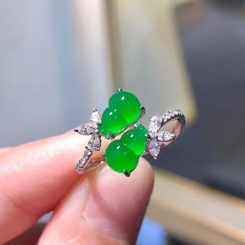Nhẫn Chính Hãng Cho Nữ, Trang Sức Nữ Quý Phái Mở Có Thể Điều Chỉnh, Phụ Kiện Thời Trang Hàn Quốc, Nhẫn Cặp Đôi, Cổ Điển, Retro 1