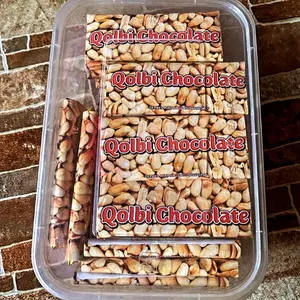 coklat batangan kemasan toples isi 25 berat 500 gr memiliki rasa enak lembut dan manis