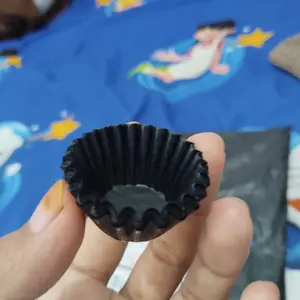 Paper Cup Nastar / Cake Case Alas Kertas Hitam Untuk Kue Kering Grade Tersedia 1000pcs & 500pcs