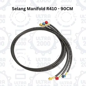 Selang Manifold R410 R32 90cm / Charging Hose