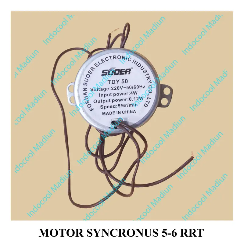 MRT ROTARY KIPAS ANGIN/SYNCHRONOUS MOTOR/MOTOR KIPAS RRT/MOTOR SYNCRONUS 5-6 RRT 1