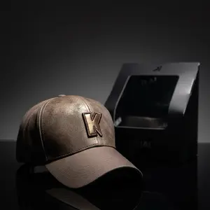 Topi KIRAL AUROST Corotex Aged Rust – Old Money Style Golden Brown