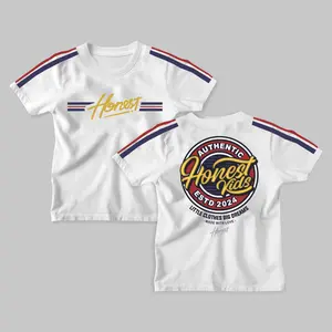 THREEKIDS X HONEST KIDS Kaos Anak Motif Honest Untuk Usia 1-12 Tahun Laki-laki dan Perempuan