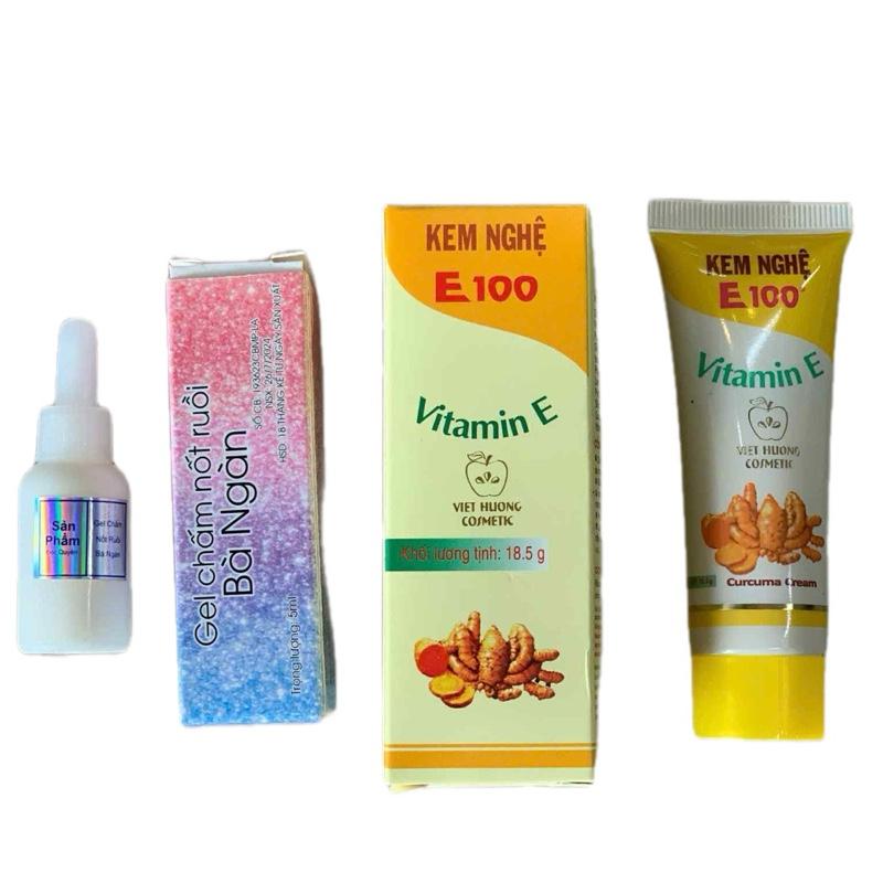  Combo gel tẩy nốt ruồi và kem nghệ hỗ trợ mờ thâm Nữ Women Làm Đẹp Da lumos  acne  trị  mụn  hà  linh kem  nghệ  trị  mụn  thâm 