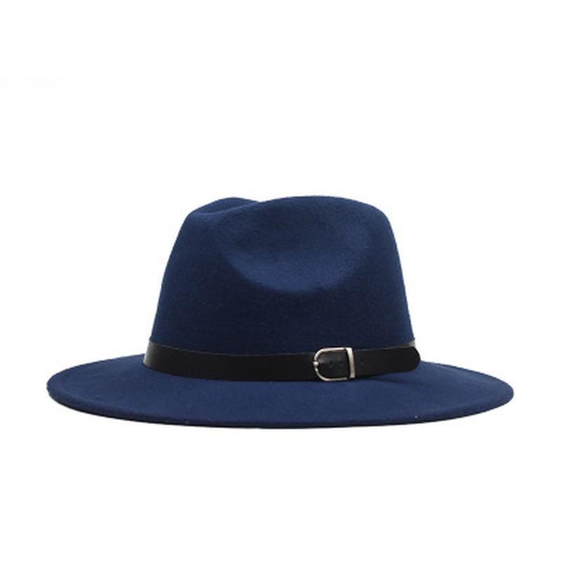 Product Introduction of New Fashion Men Women's Fashion Jazz Hat Woolen Blend Cap Outdoor Casual Hat 12