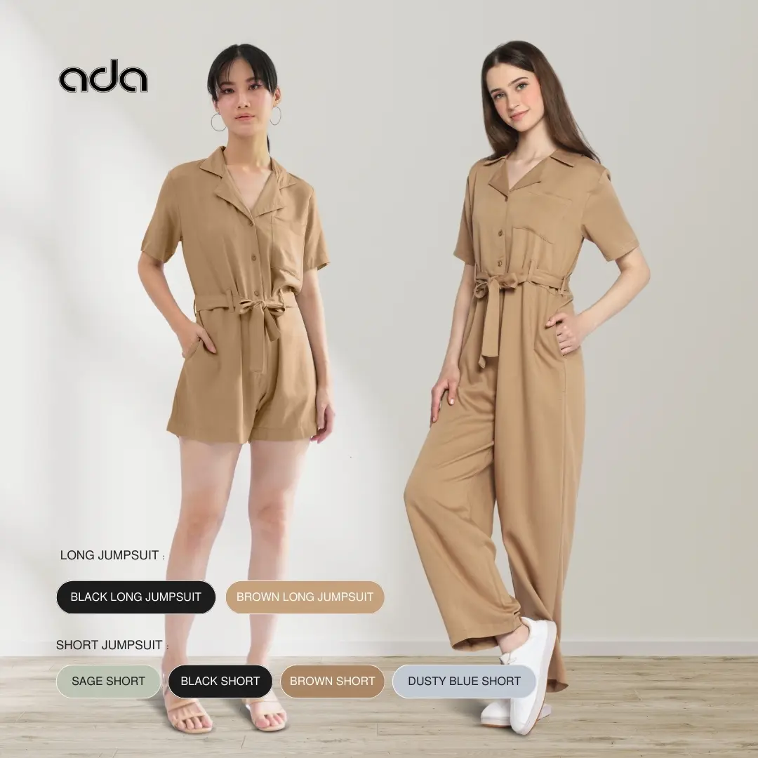 ADA - Giorgia Jumpsuit Wanita #V001/#0720