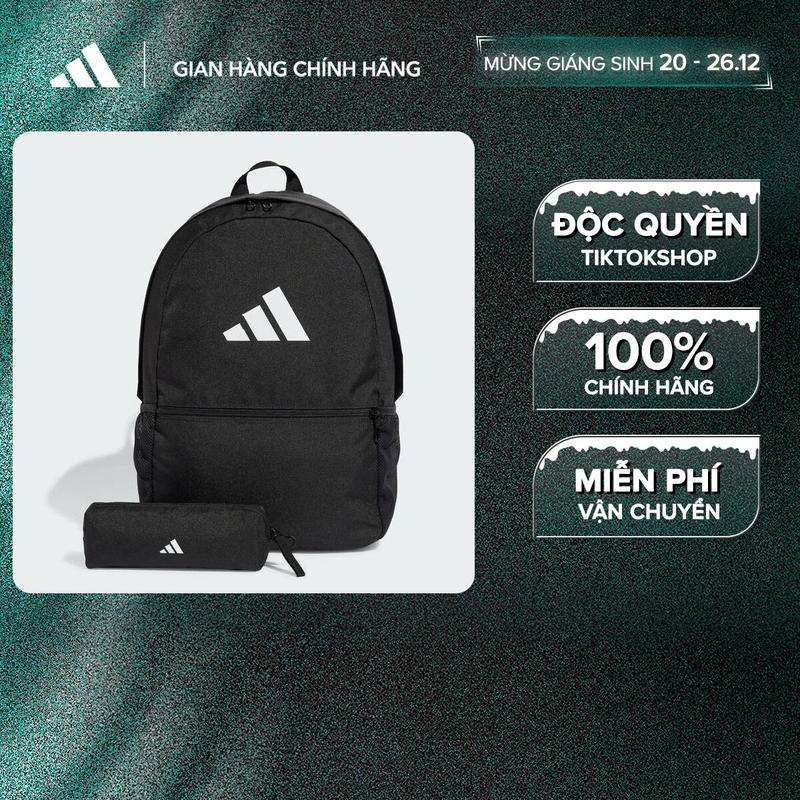 adidas Lifestyle Backpack With Pencil Case Unisex Black JI8081