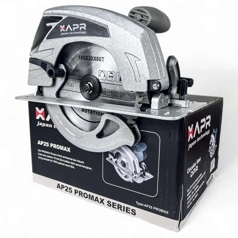 CIRCULAR SAW APR RAJA nya ap25promax sirkel mesin gergaji listrik kayu potong triplek dll GARANSI 2