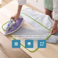 Gambar DoraHomi Alas Pelapis Setrika Baju Pakaian Tahan Panas Ironing Mat Protective Cloth Anti Lengket dan gososng dari Telixmart Indonesia Kota Administrasi Jakarta Timur 2 Tokopedia