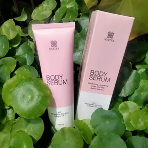 NYRTEA Body Serum 100ml - Serum Badan dengan Niacinamide, Asam Axit, Kolagen, VE & B untuk Melembapkan, Menyamarkan, dan Membantu Mencerahkan Kulit