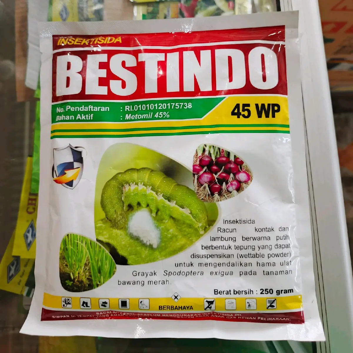 Bestindo Insektisida Racun Ulat Pembasmi Telur Ulat Tanaman