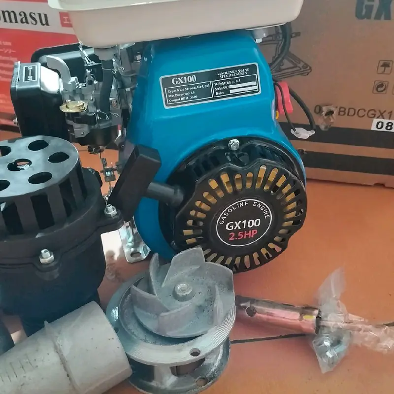 Máy bơm nước chạy bằng xăng GX100 chạy cực khỏe chất  lượng cao tiết kiệm nguyên liệu 3