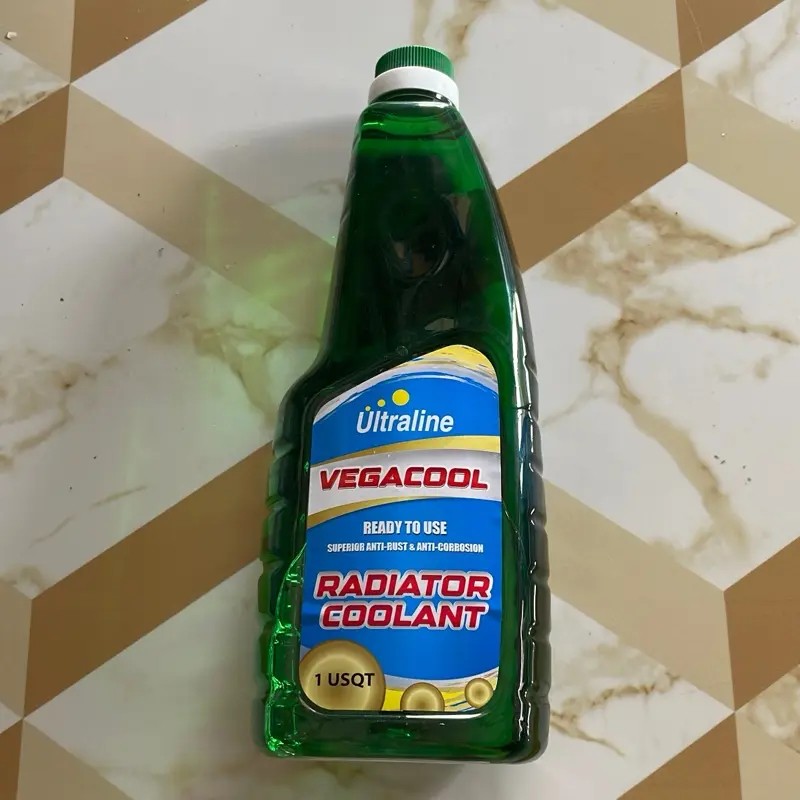Ultraline Vegacool Radiator Coolant 1 USQT Siap Pakai Anti Korosi untuk Pendingin Mesin