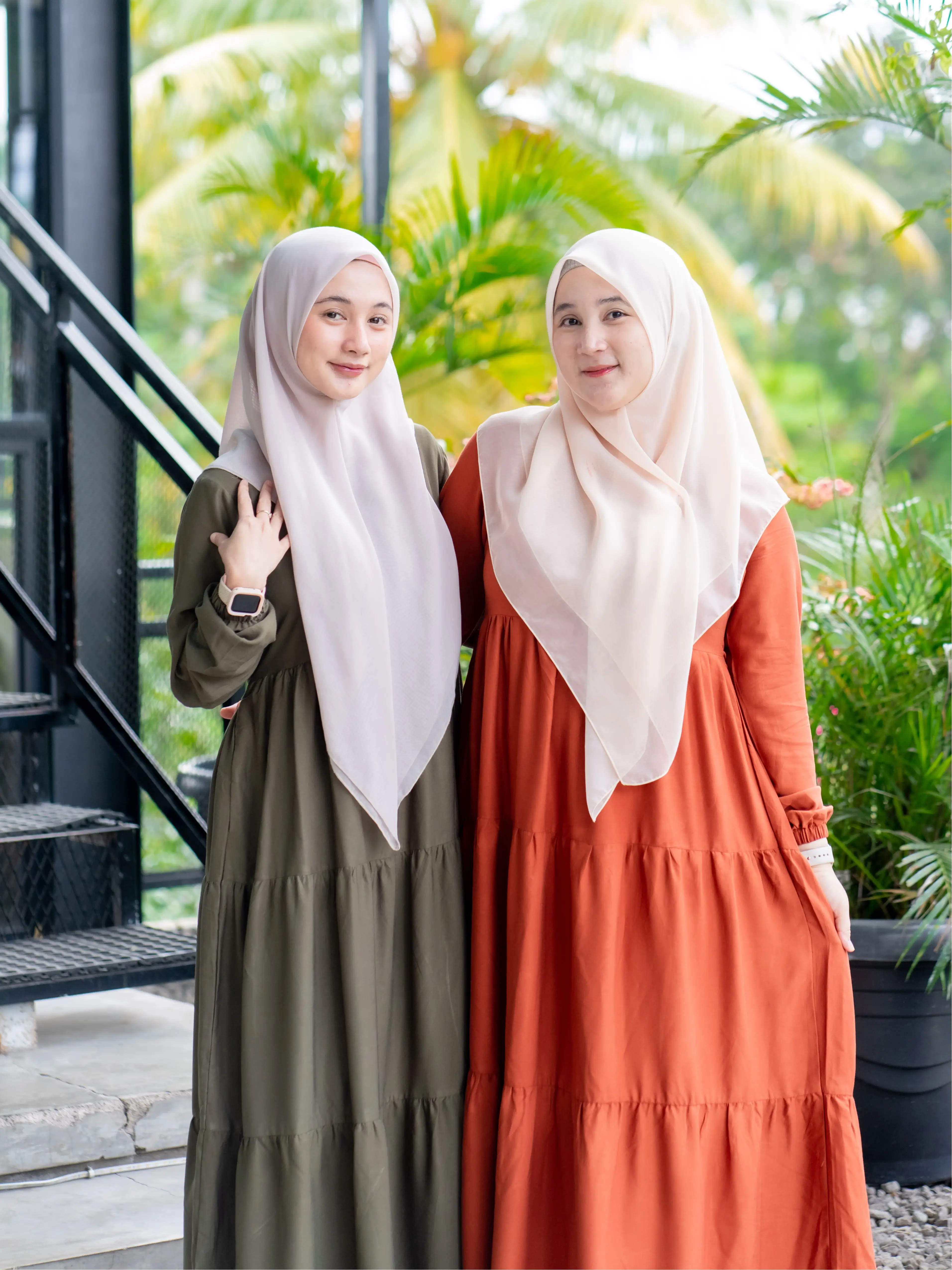 Sienna Dress - Nameera Style - Dress Muslimah, Gamis Daily, Bahan Rayon Twill, Adem, Busui Friendly