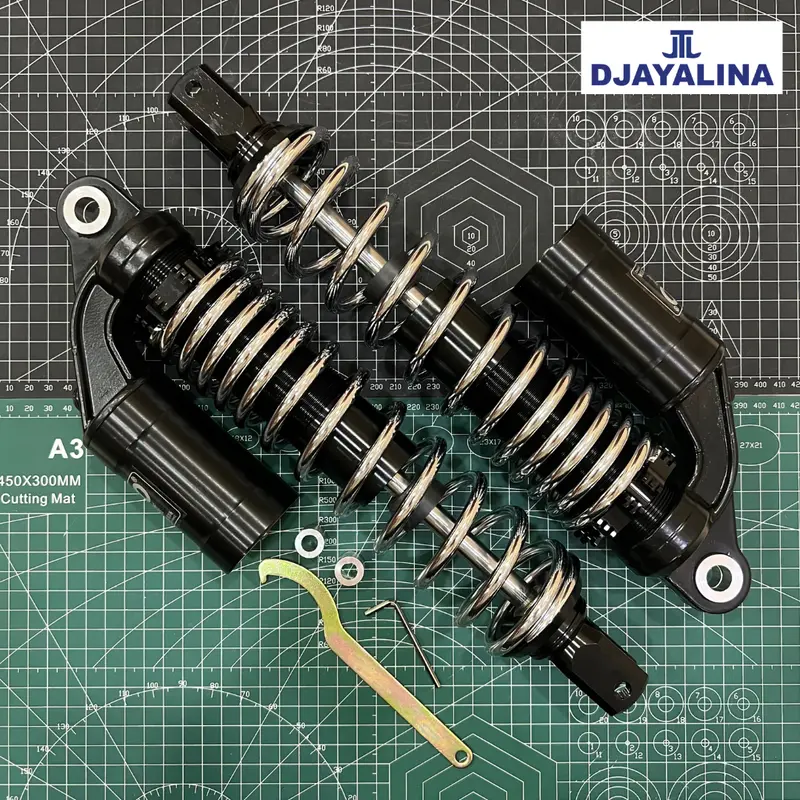 (TERLARIS) YOKO SAMURAI ( JLT 197 ) Nmax Aerox PCX - Shockbreaker Untuk motor Aerox Nmax PCX Skywave Nouvo / Shock breaker belakang tabung fungsi - Sok 280mm 310mm 335mm 280 310 305  335 mm7 7