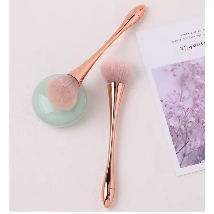 KUAS MAKEUP BESAR GRADASI UNTUK BEDAK TABUR KUAS HALUS LEMBUT RANDOM