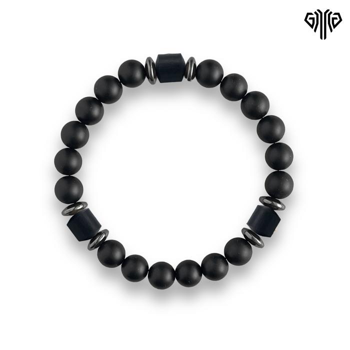 Gambar GAWUNG Gelang Pria Dark Classic Vintage Bracelets Simpel Kayu Batu GGDASIC - L dari GAWUNG CLASSIC Kota Administrasi Jakarta Timur Tokopedia