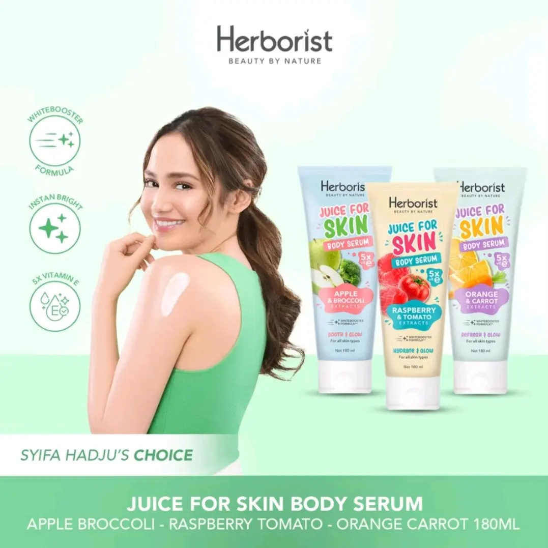 Imshoop Serum tubuh Herborist untuk mencerahkan kulit 180 ml