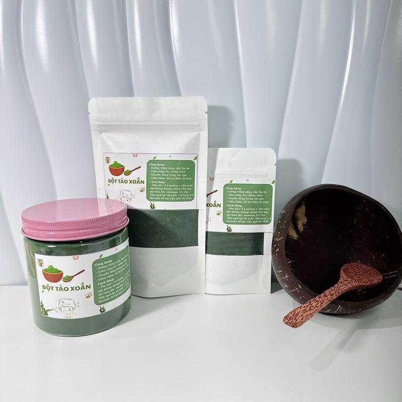 Mẫu dùng thử Bột Tảo Xoắn Nguyên Chất Nhà Ling Beautyy