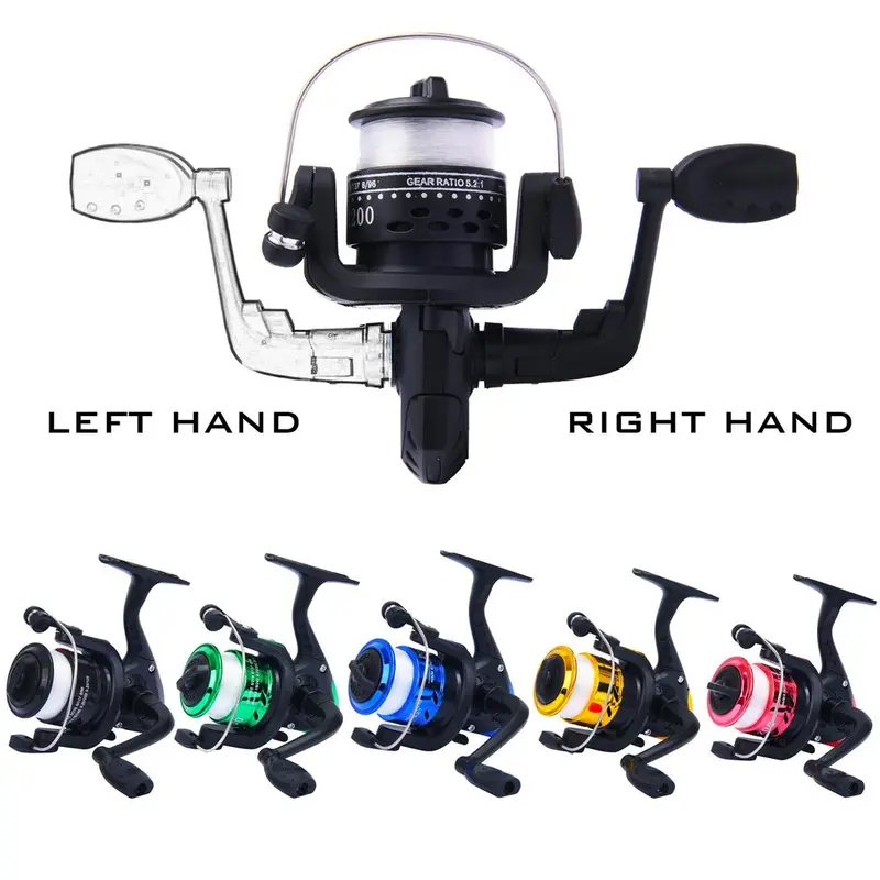 Joran Pancing Set 1.8M 6 Bagian Spinning Fishing Rod Reel Set Fiber Glass Telescopic untuk Air Tawar Anak-anak Fishing Pancingan Set Lengkap 4