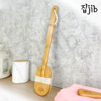 Gambar [EXCLUSIVE CREATOR] JIB Bamboo Bathing Brush / Sikat Badan Gagang Panjang / Sikat Mandi Pembersih Multifungsi Scrubber Penggosok Punggung dari JIB Indonesia Kota Bogor 3 Tokopedia