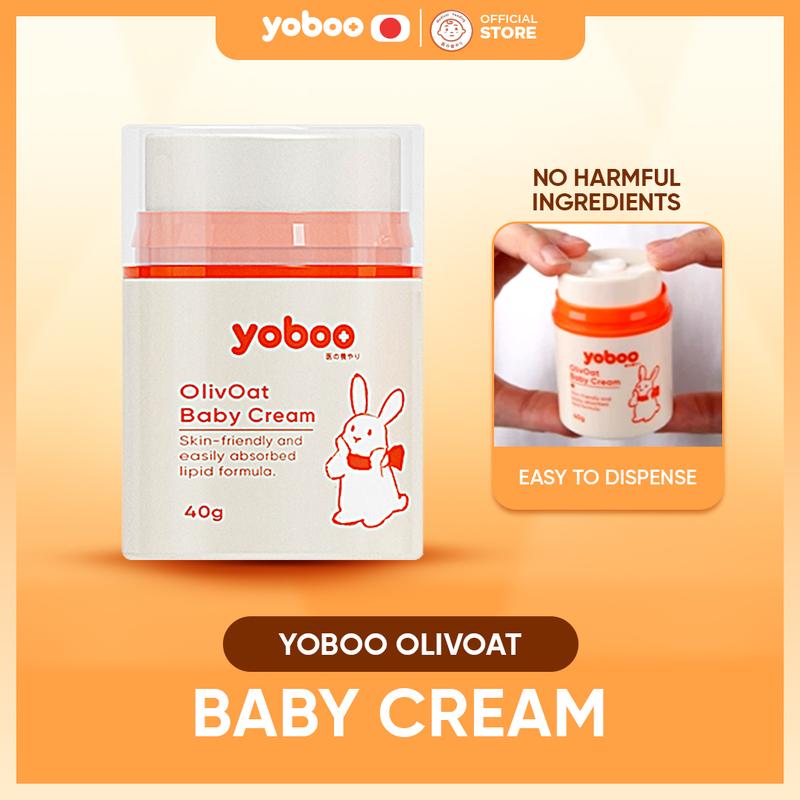 【VIdeo Exclusive 】Yoboo Newborn Baby Cream 40g*1 | Skin Friendly ...
