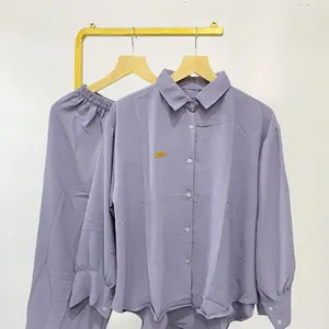 Setelan Polos BIGSIZE Cringkle Air Flow Premium kekinian Size Jumbo Setelan Polos BIGSIZE Cringkle Air Flow Premium kekinian Size Jumbo