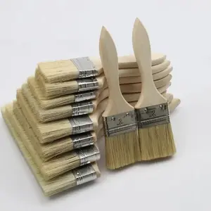 Kuas Kayu Cat 1inch 1,5inch 2inch  2,5inch 3inch 4inch 5inch 6inch Alat Kuas kayu Cat Tembok Paint Brush