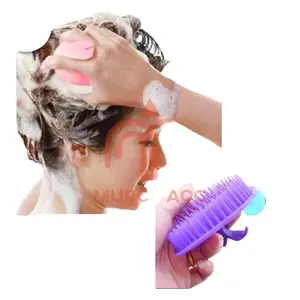 Sisir Keramas Salon Bulat Pijat Kepala Pomade