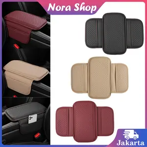Bantal Siku Tangan Mobil Bantalan Sandaran Tangan Untuk Konsol Tengah Mobil Dengan Organizer