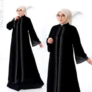 IDOLA BUTIK FASHION - Gamis sabira Ceruty Babydoll - Baju Muslimah