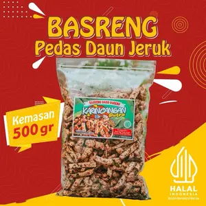 Basreng Pedas Daun Jeruk 500 gr dan 1 Kg (BUMBU MELIMPAH!!)
