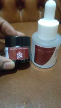 Product Review of PAKET RETINOL NIGHT SERUM & CREAM Untuk Mengatasi Flek Hitam dan Mencegah Penuaan Plus Anti Aging Memutihkan, Memudarkan, Mencerahkan Wajah from Y**i 0