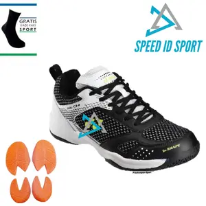 Sepatu badminton pria Sepatu Badminton Mach BADMINTON SHOES free Kaos kaki - Sepatu Bulutangkis TERLARIS Series TERBARU