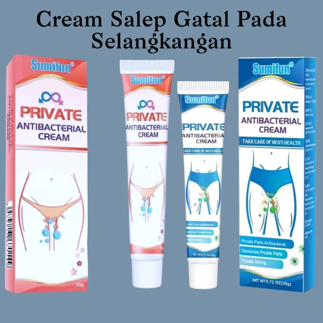 ORIGINAL Cream Anti Bacterial Sumifun Salep Gatal Pada Selangkangan Area Private Paling Manjur Tubuh Perawatan