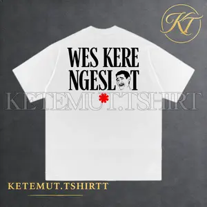 Kaos Oversize Typography Besar｜Tulisan Unik dengan Ilustrasi Ekspresif｜Cocok untuk Daily Outfit｜Nyaman Dipakai & Siap COD