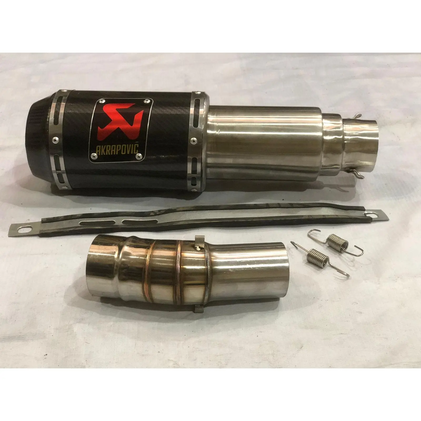 Knalpot Racing Akrapovic Lorenzo SlipOn CB150R CBR Facelift CBR K45 Lokal Ninja 250 R25 CBR250 XMAX
