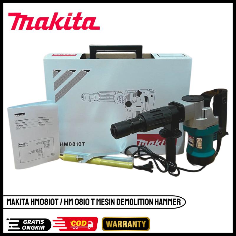 Mesin Demolition Hammer Makita HM0810T / HM 0810 T dengan Daya Input ...