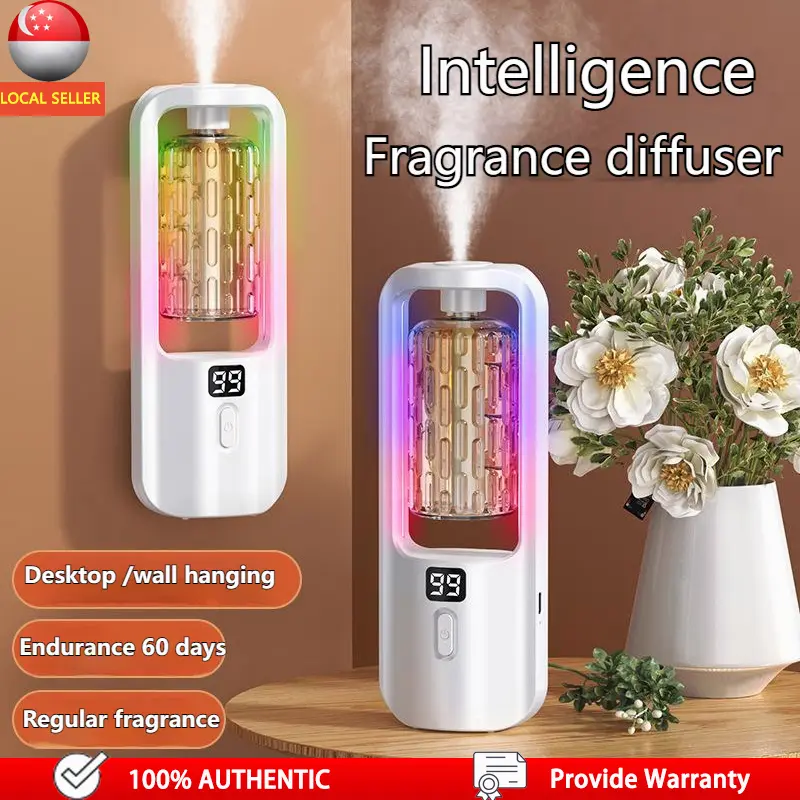 SG Stock Rechargeable Aroma Diffuser Air freshener Essential oil diffuser Essential Oil Diffuser Aroma Spray Dispenser Aroma Diffuser Air Purifier